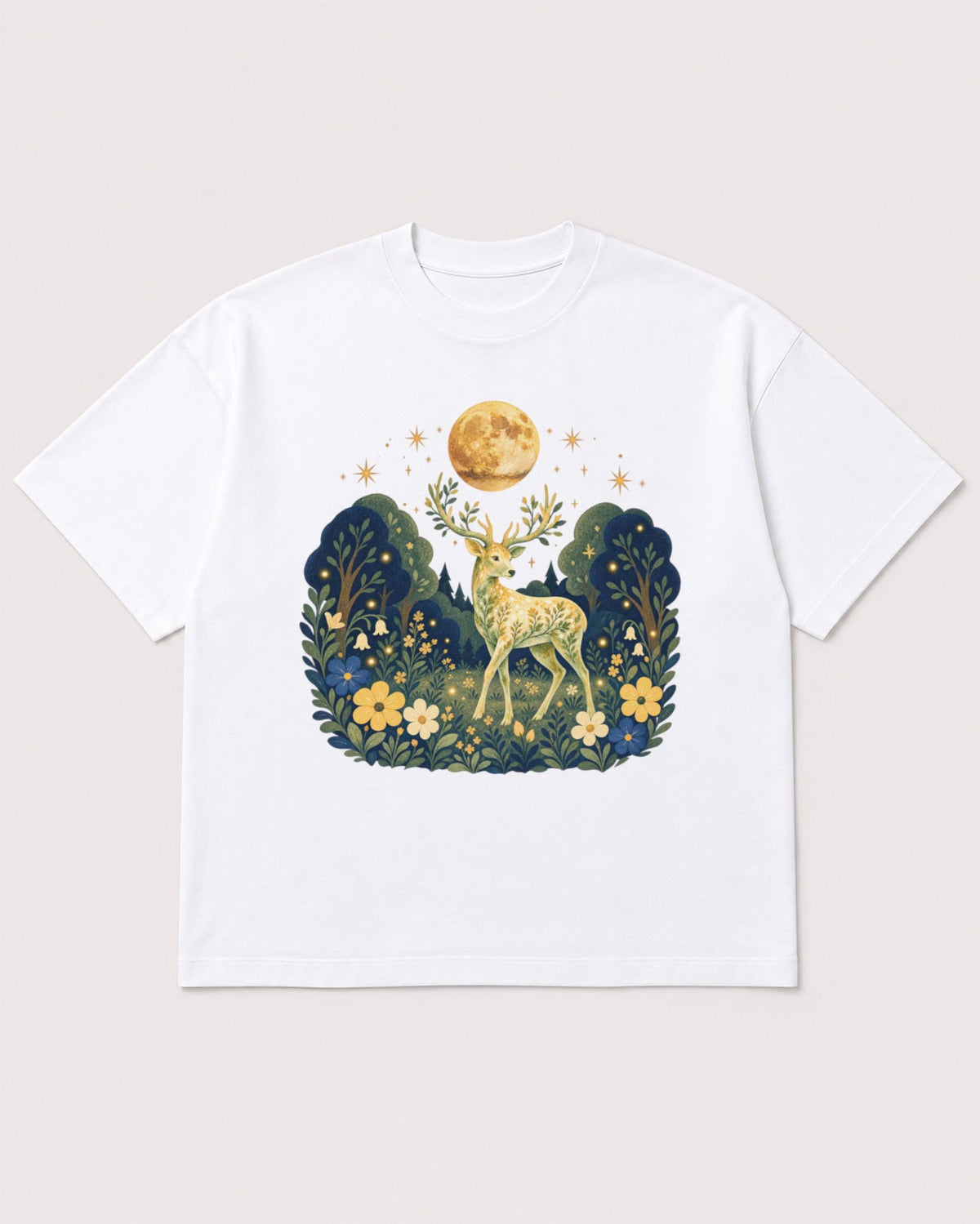 Mockup Boxy Heavyweight Tee White product