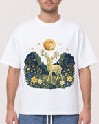 Mockup Boxy Heavyweight Tee White male close-up 08