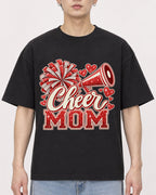 Mockup Boxy Heavyweight Tee Black male close-up 01