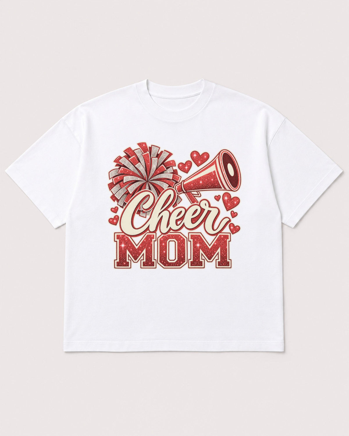 Mockup Boxy Heavyweight Tee White product