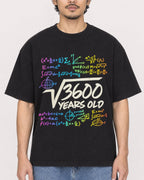 Mockup Boxy Heavyweight Tee Black male close-up 02