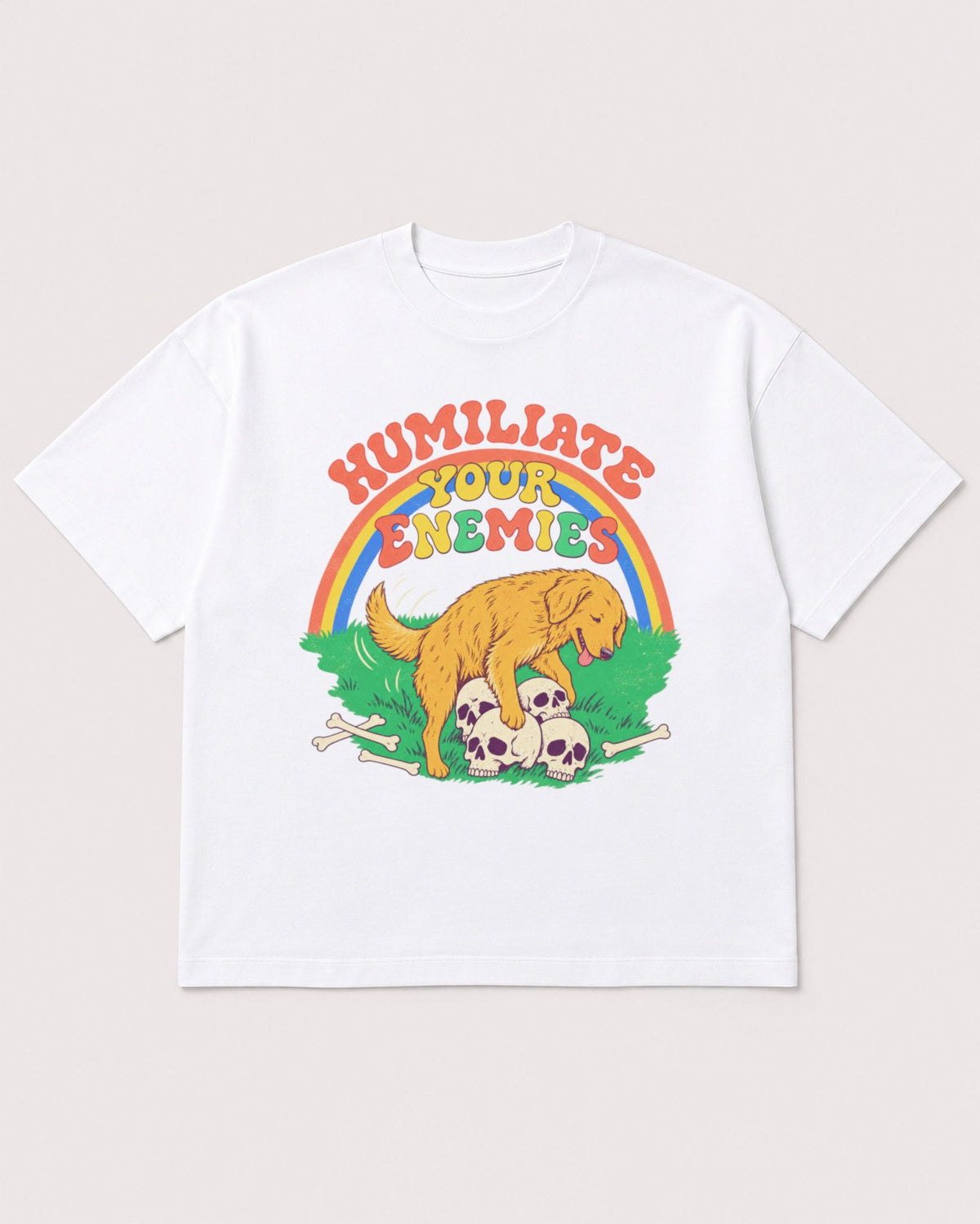 Mockup Boxy Heavyweight Tee White product