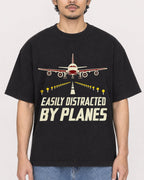 Mockup Boxy Heavyweight Tee Black male close-up 02