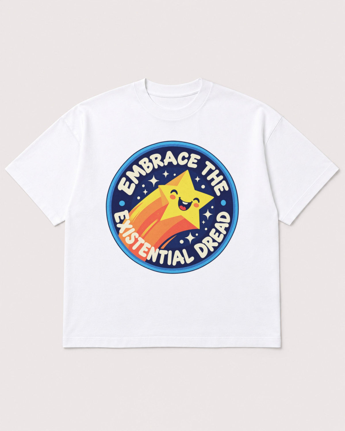 Mockup Boxy Heavyweight Tee White product