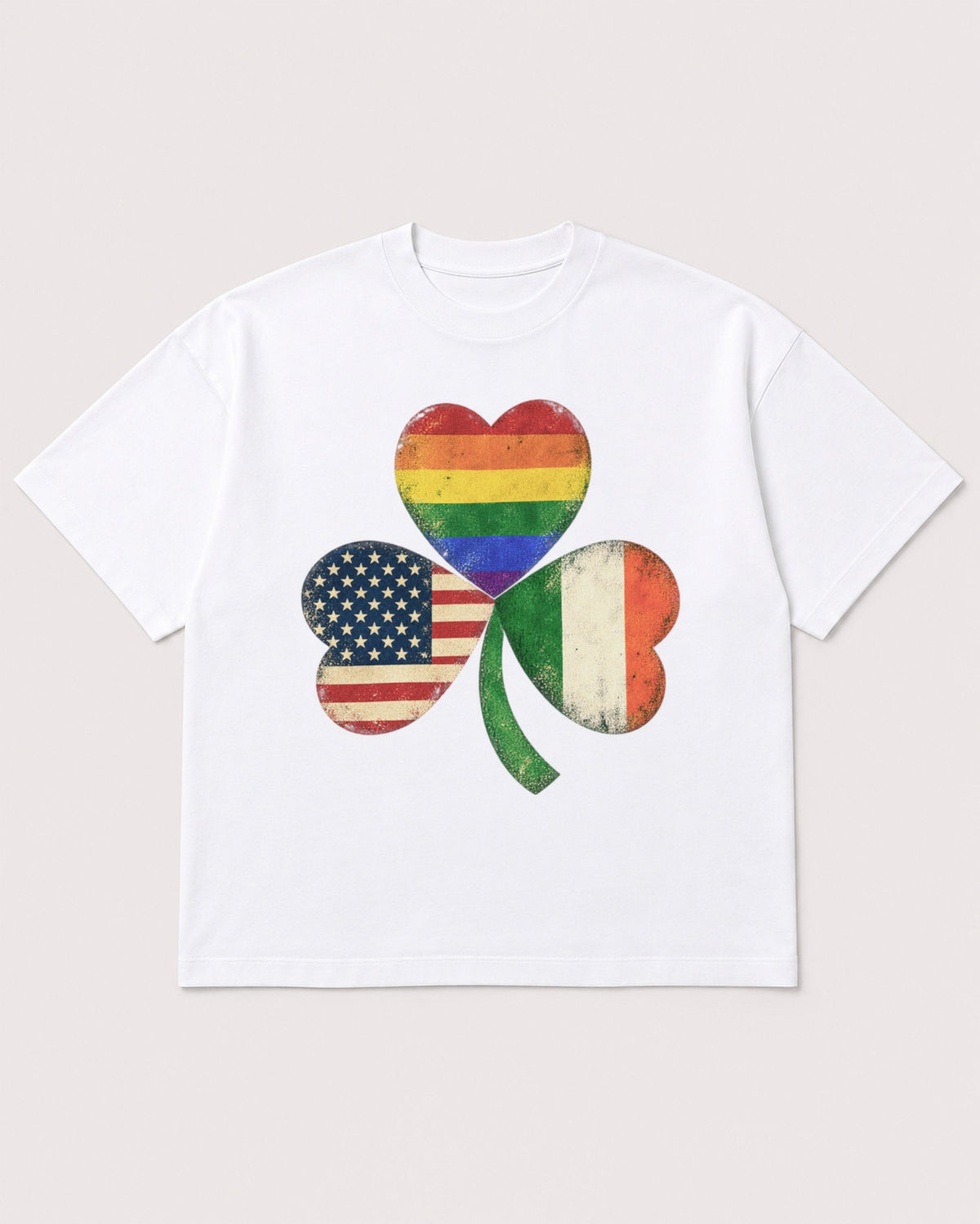 Mockup Boxy Heavyweight Tee White product