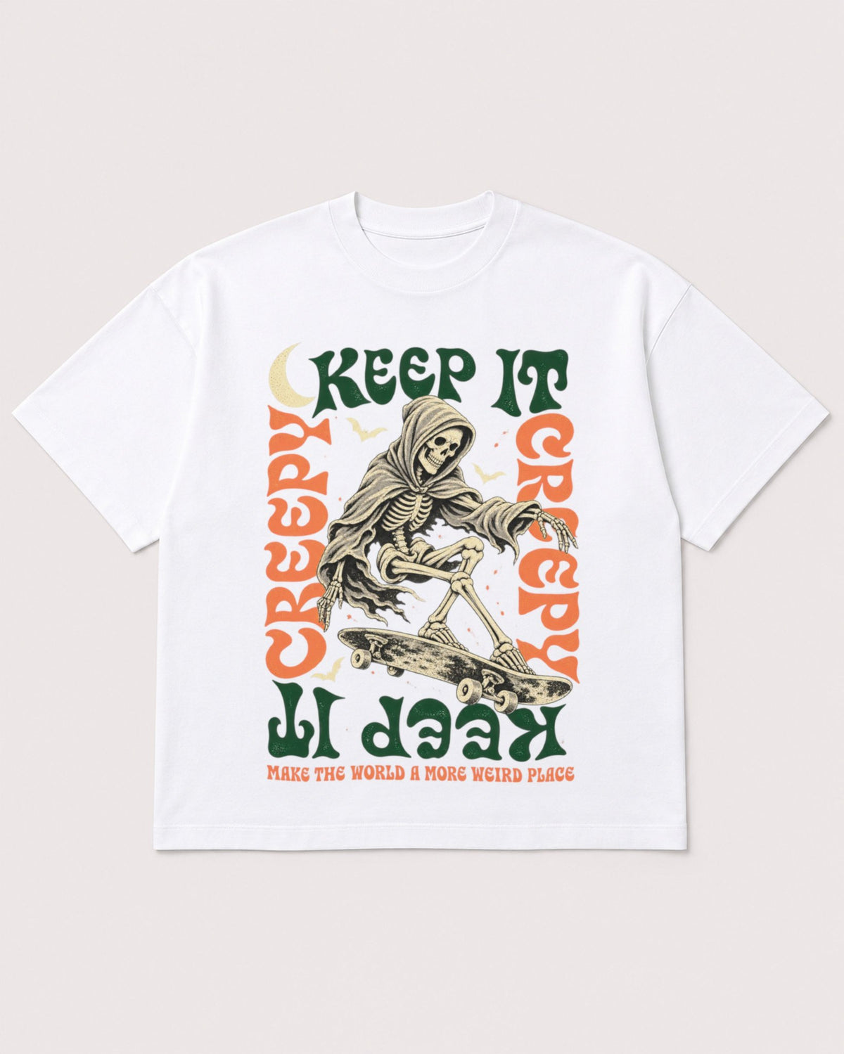 Mockup Boxy Heavyweight Tee White product