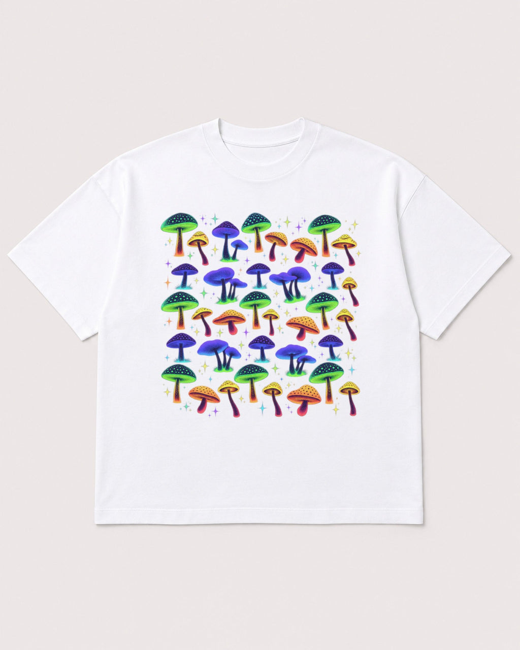 Mockup Boxy Heavyweight Tee White product