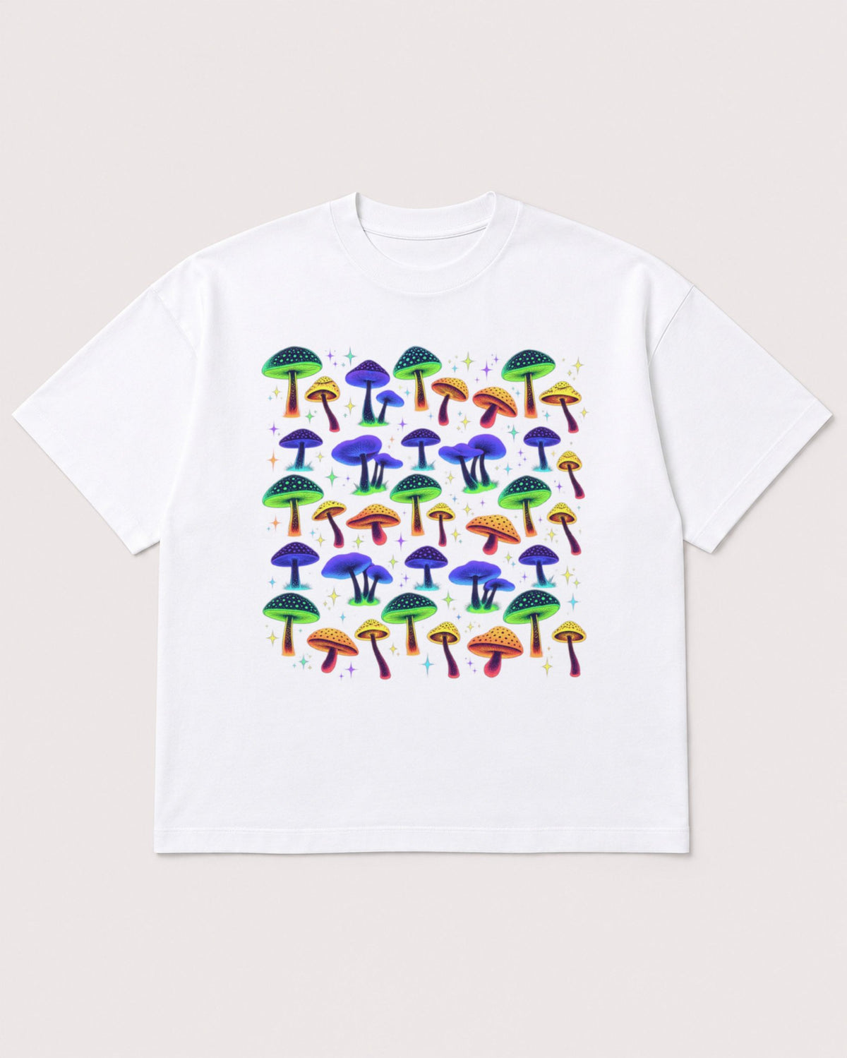 Mockup Boxy Heavyweight Tee White product