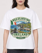 Mockup Boxy Heavyweight Tee White female close-up 03