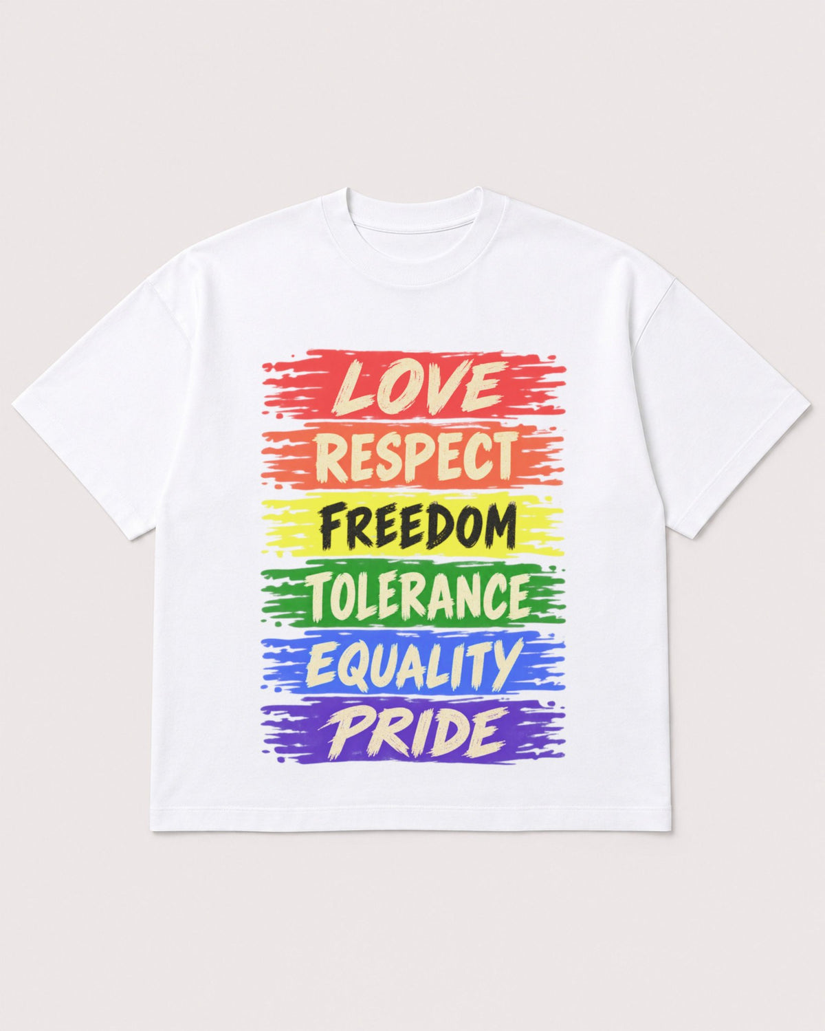 Mockup Boxy Heavyweight Tee White product