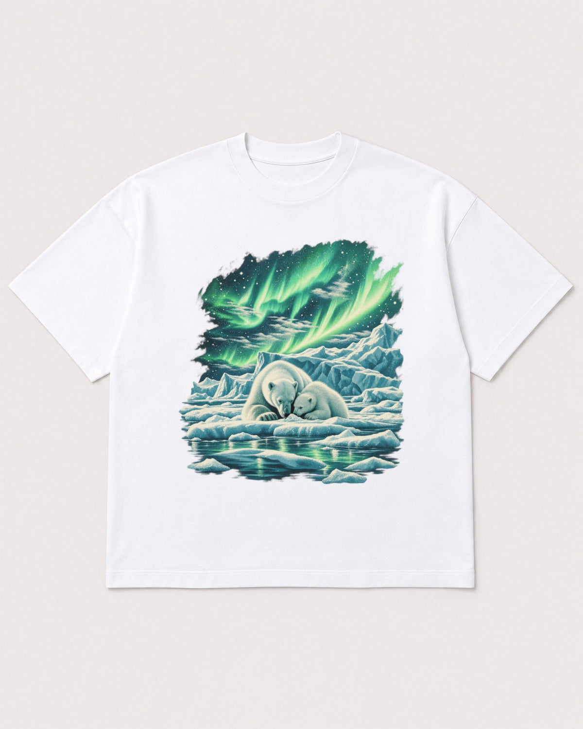 Mockup Boxy Heavyweight Tee White product