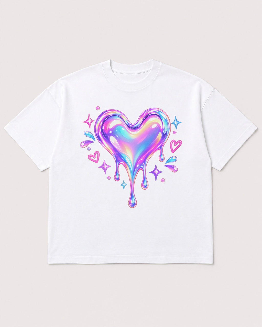 Mockup Boxy Heavyweight Tee White product