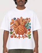 Mockup Boxy Heavyweight Tee White male close-up 04