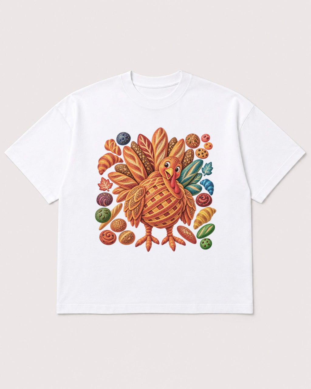 Mockup Boxy Heavyweight Tee White product