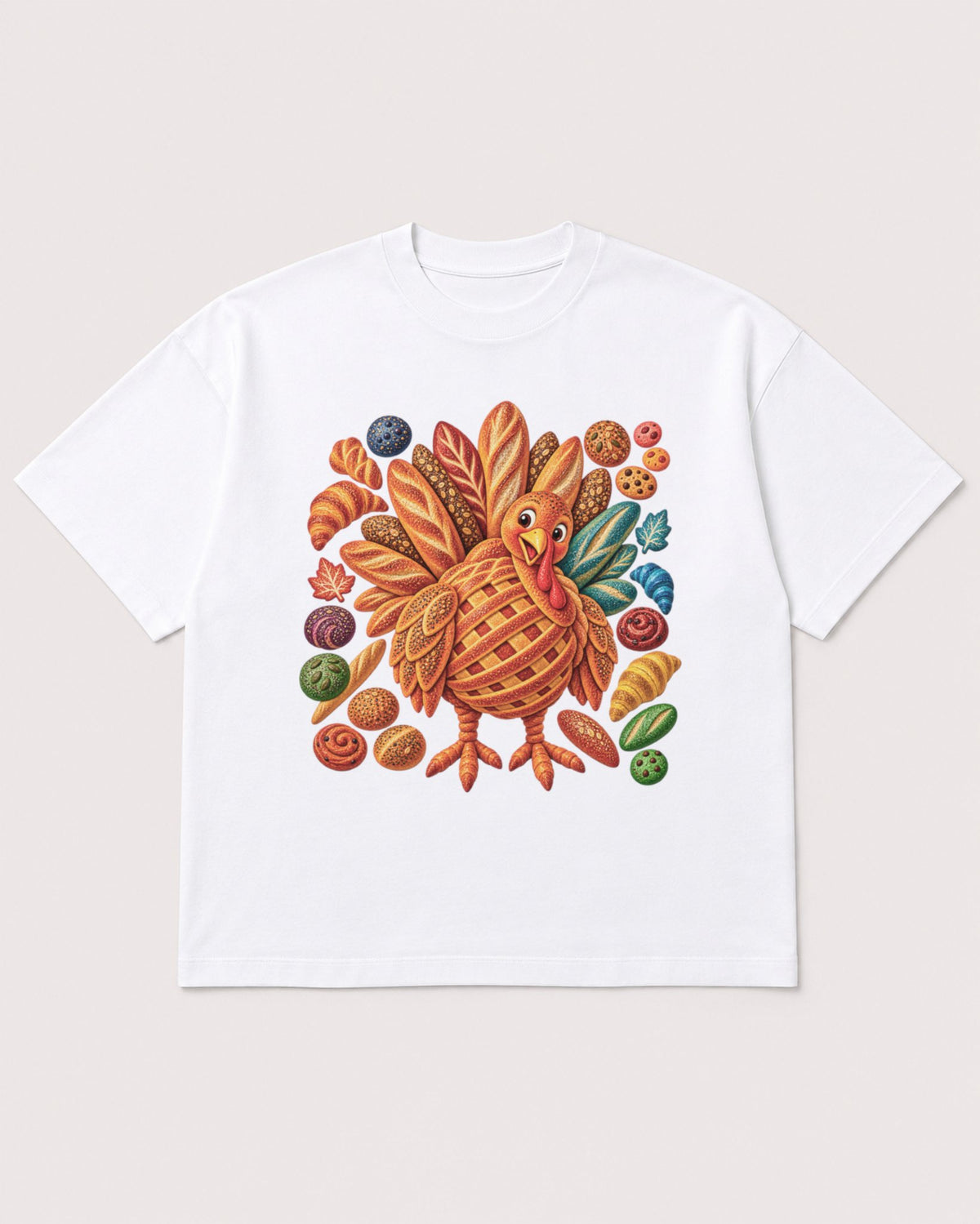 Mockup Boxy Heavyweight Tee White product