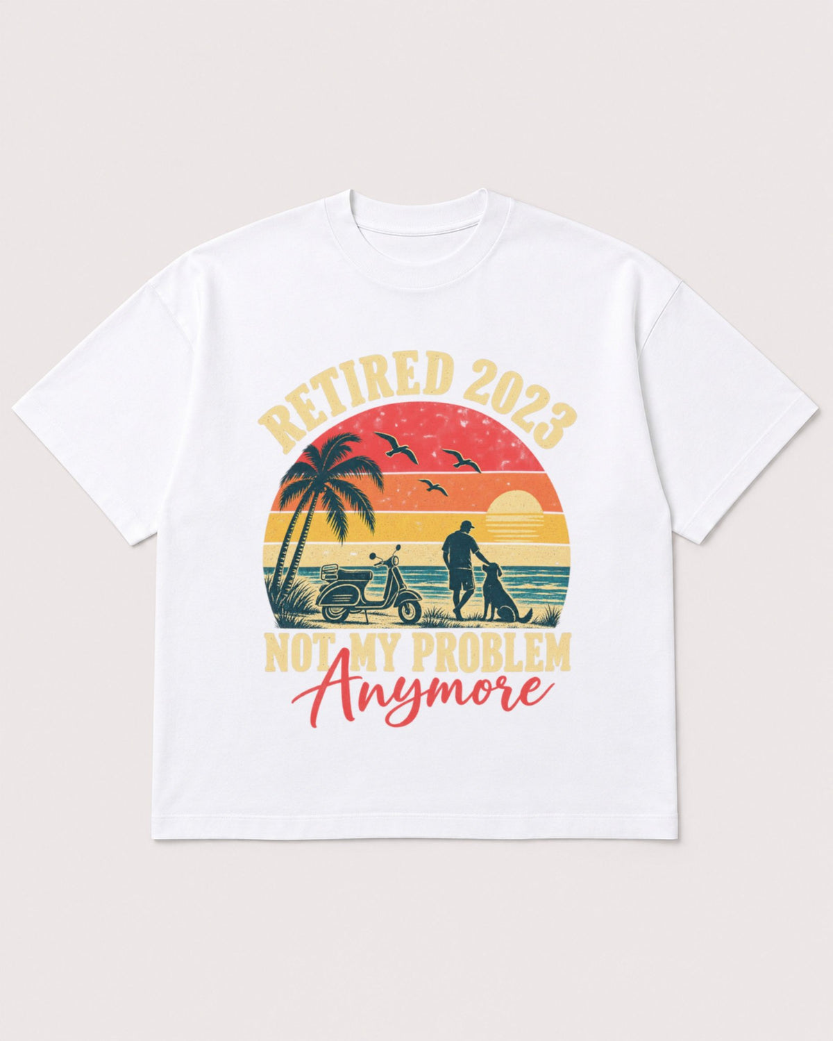Mockup Boxy Heavyweight Tee White product