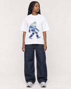 Mockup Boxy Heavyweight Tee White female full-body 04