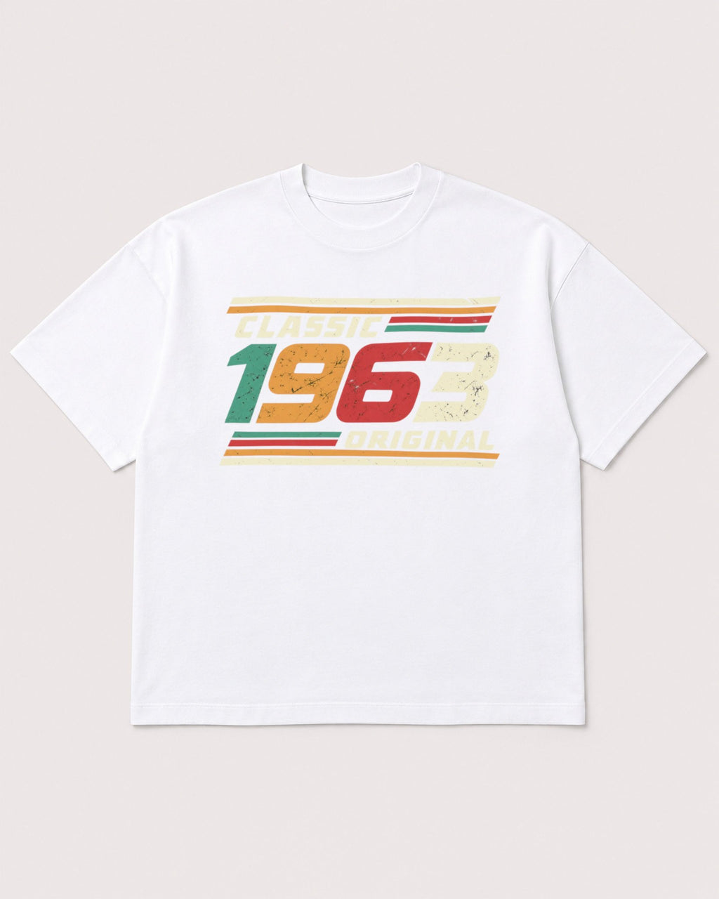 Mockup Boxy Heavyweight Tee White product
