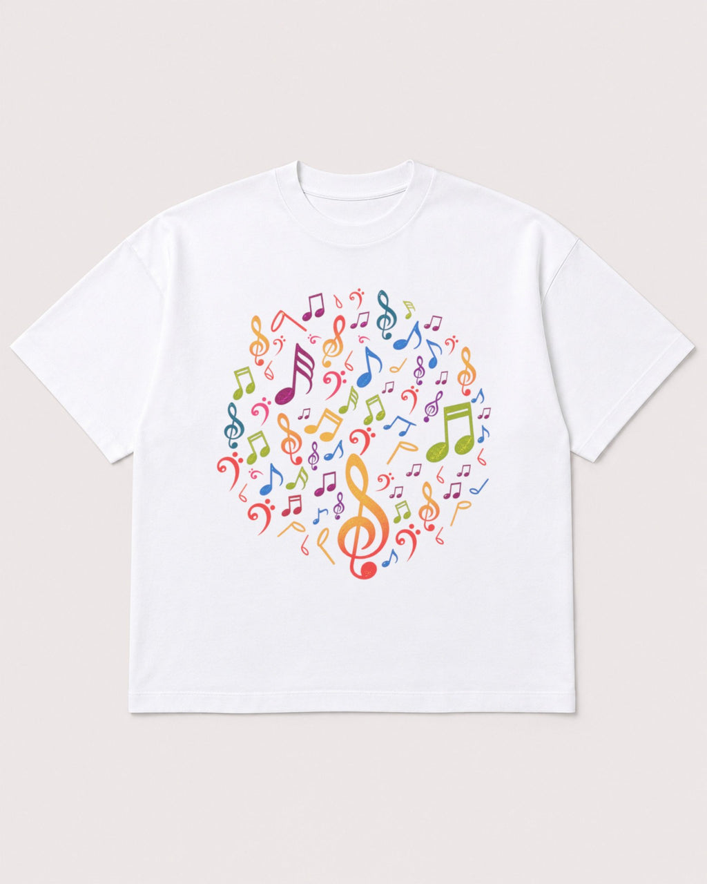 Mockup Boxy Heavyweight Tee White product