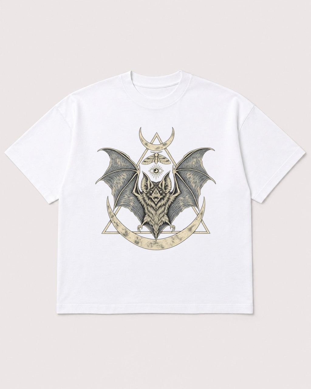 Mockup Boxy Heavyweight Tee White product