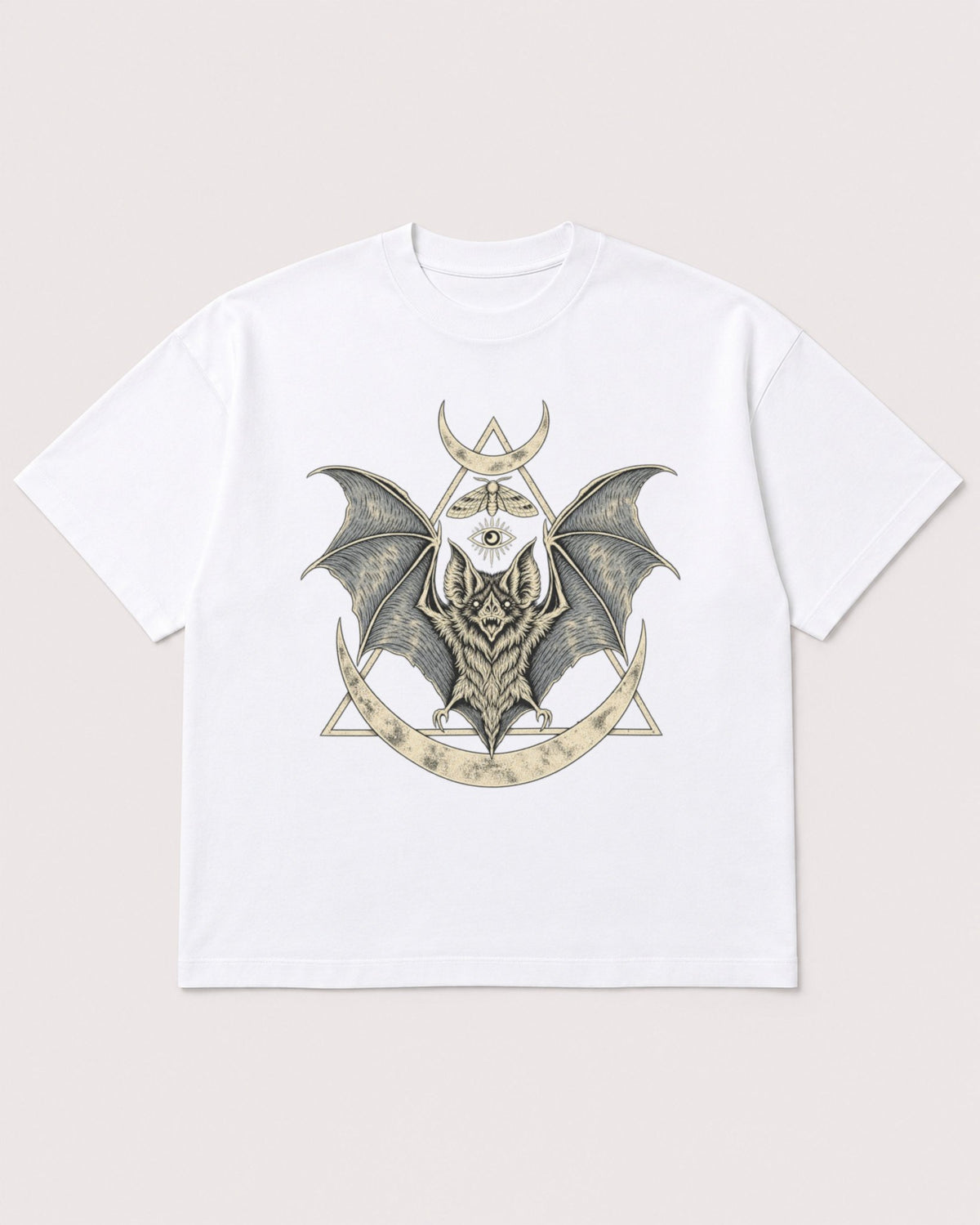 Mockup Boxy Heavyweight Tee White product