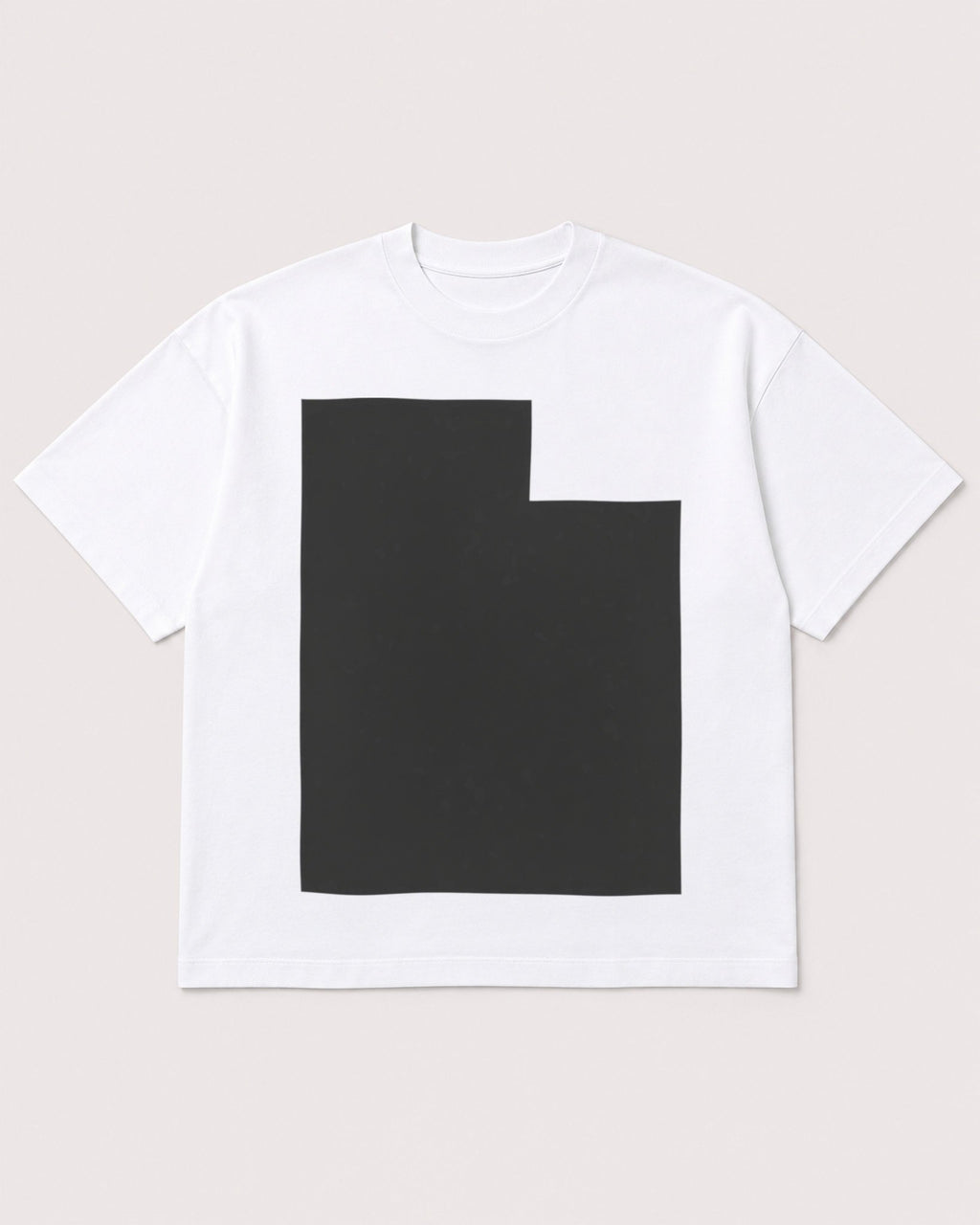Mockup Boxy Heavyweight Tee White product
