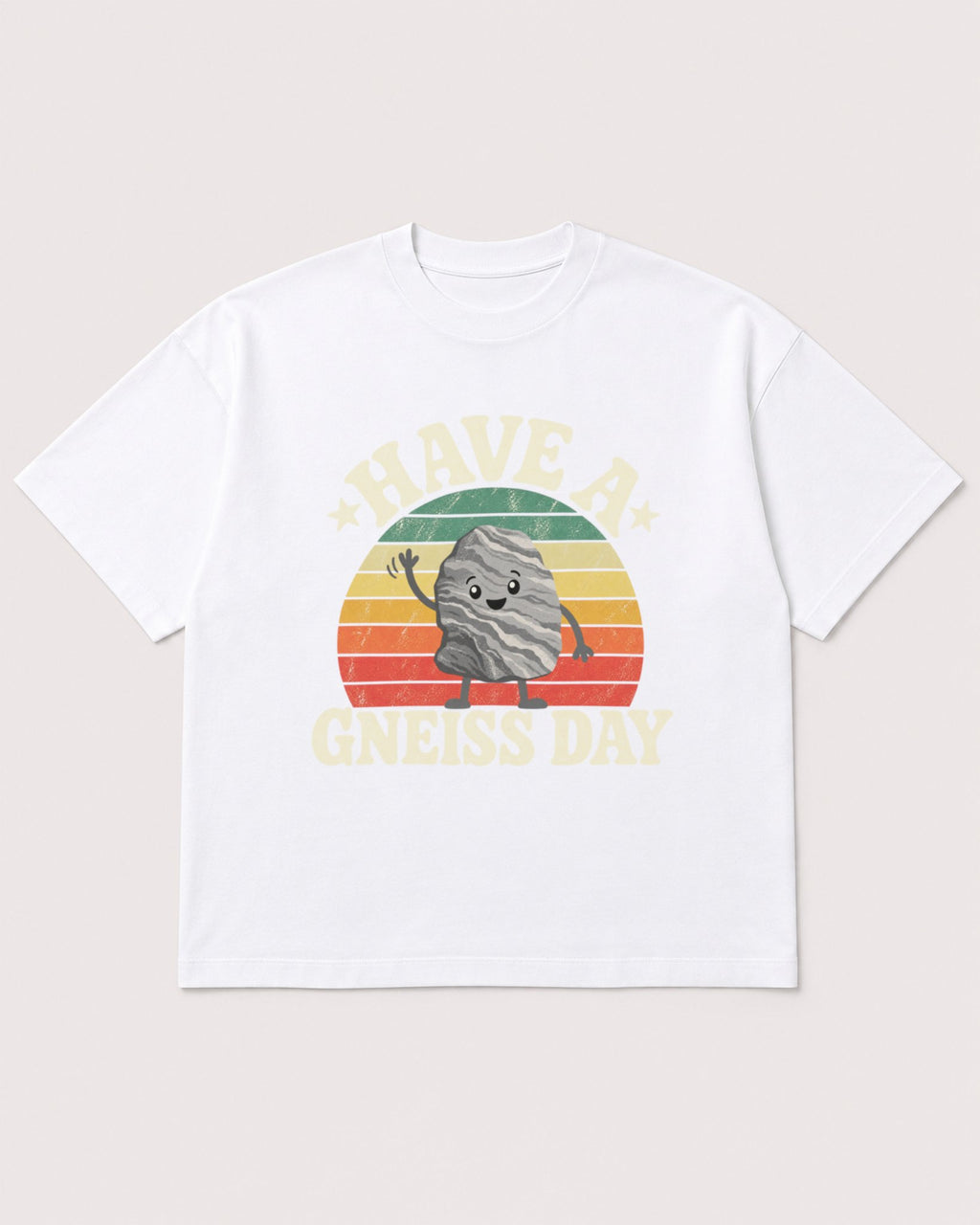 Mockup Boxy Heavyweight Tee White product