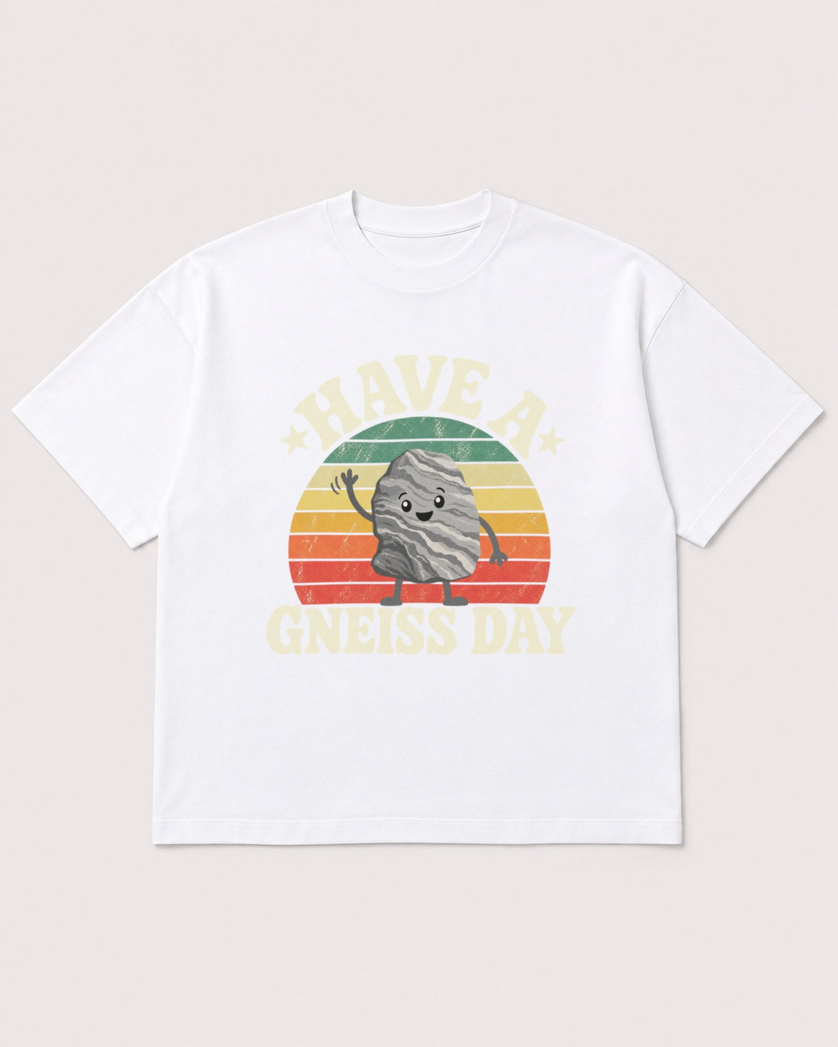Mockup Boxy Heavyweight Tee White product