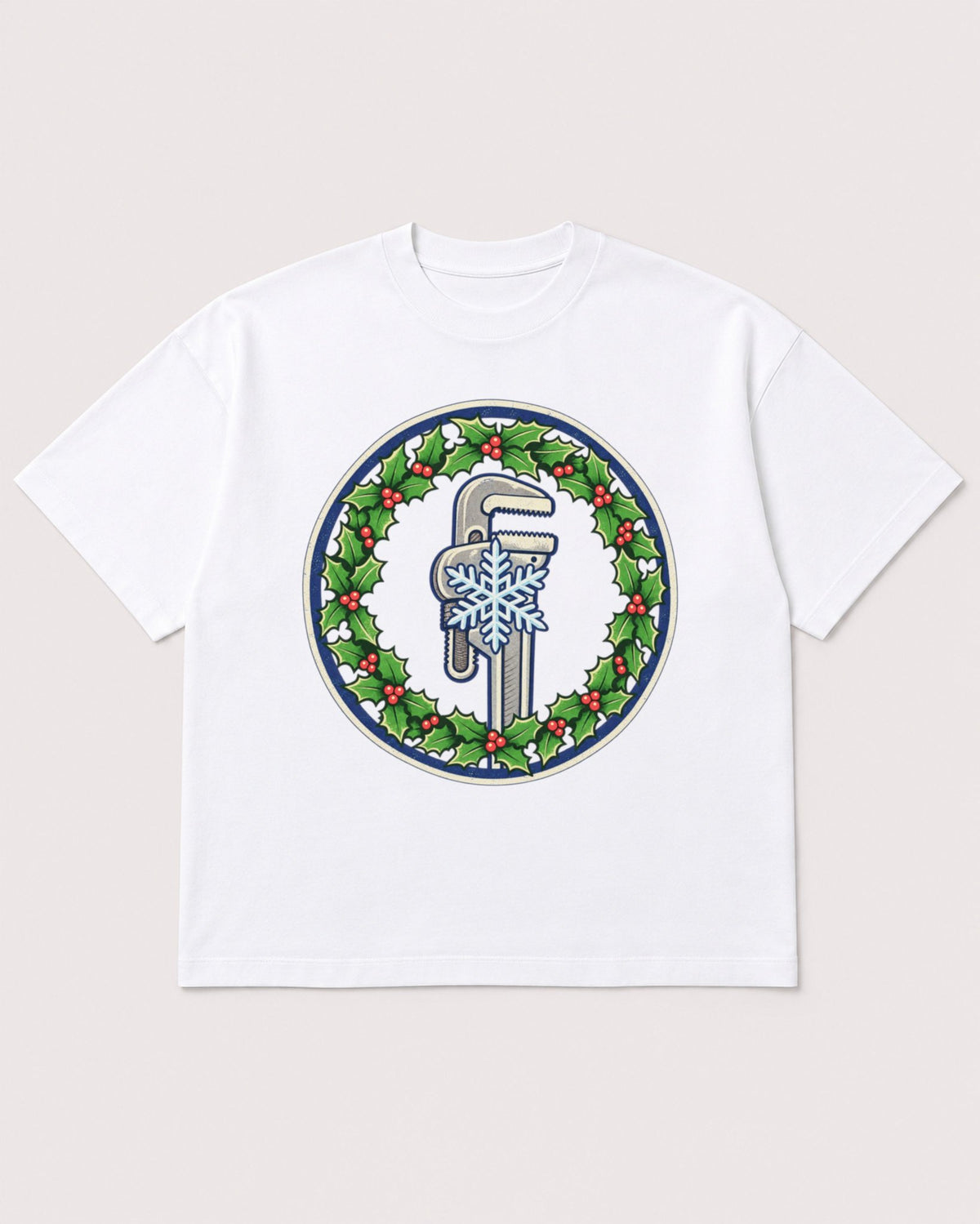 Mockup Boxy Heavyweight Tee White product