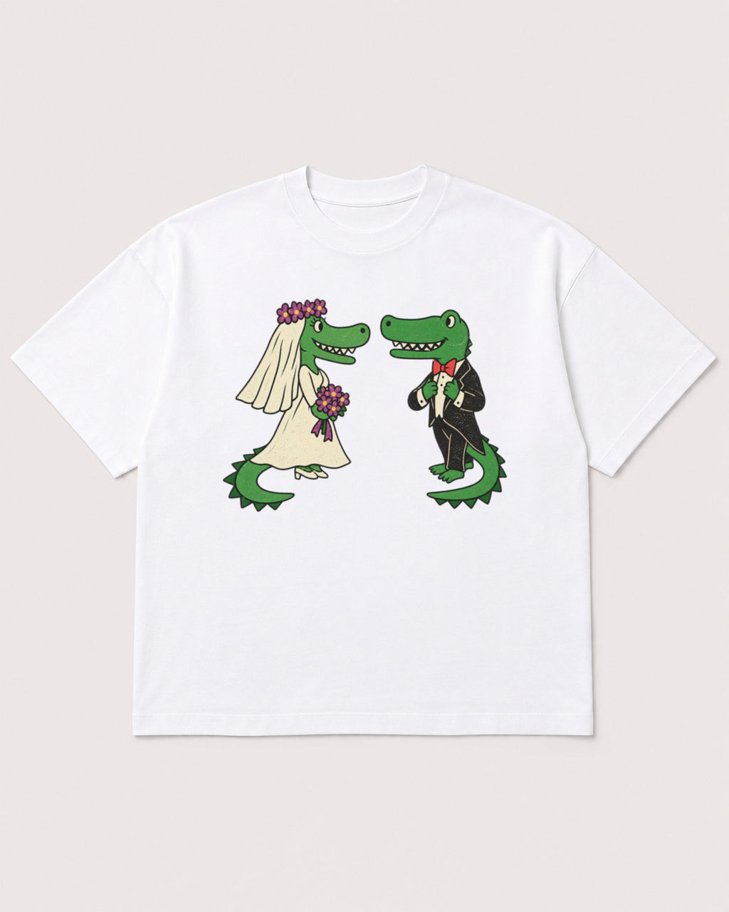 Mockup Boxy Heavyweight Tee White product