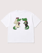 Mockup Boxy Heavyweight Tee White product