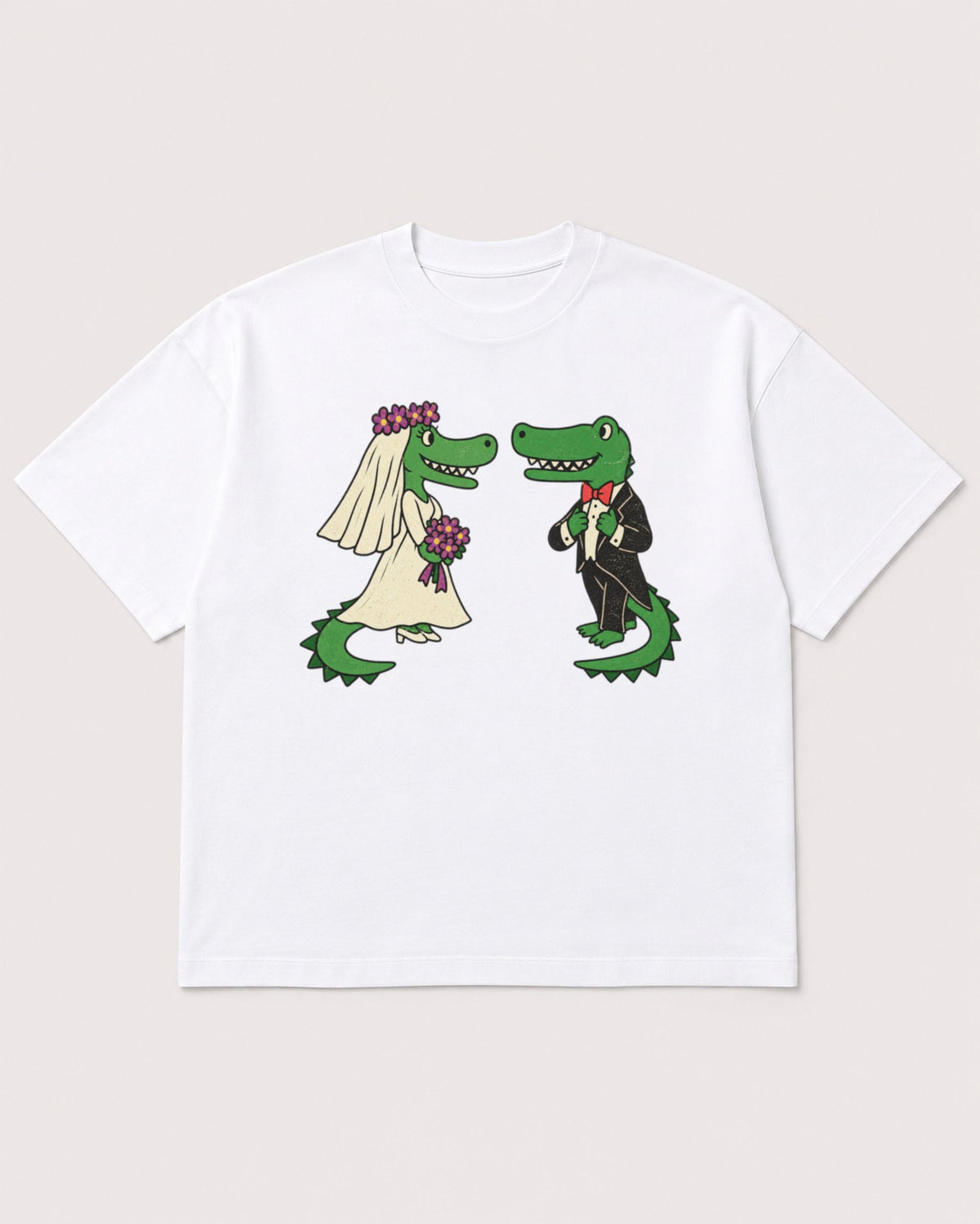Mockup Boxy Heavyweight Tee White product