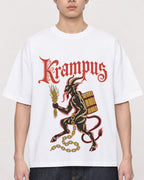 Mockup Boxy Heavyweight Tee White male close-up 01