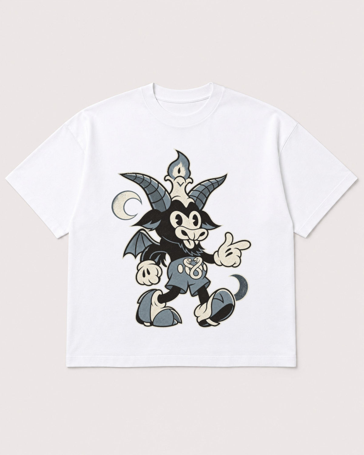 Mockup Boxy Heavyweight Tee White product