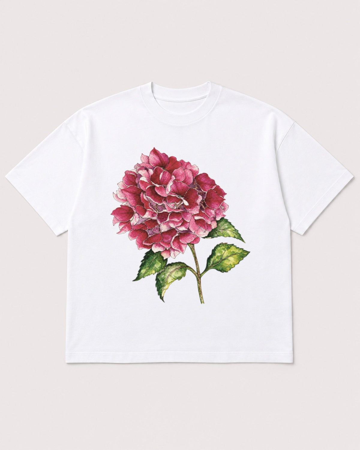 Mockup Boxy Heavyweight Tee White product