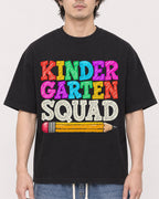 Mockup Boxy Heavyweight Tee Black male close-up 03