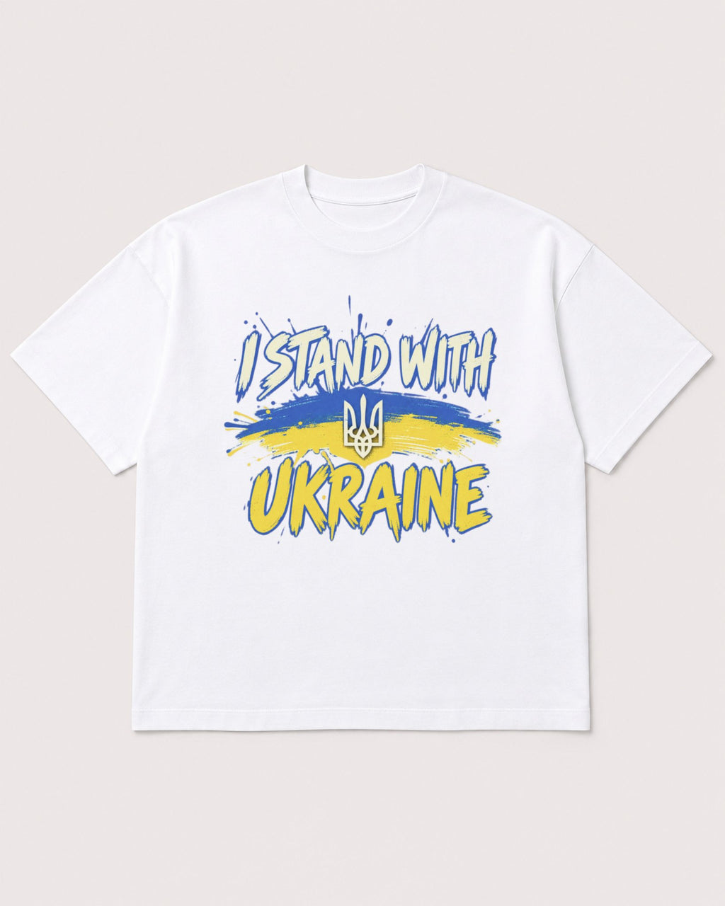 Mockup Boxy Heavyweight Tee White product