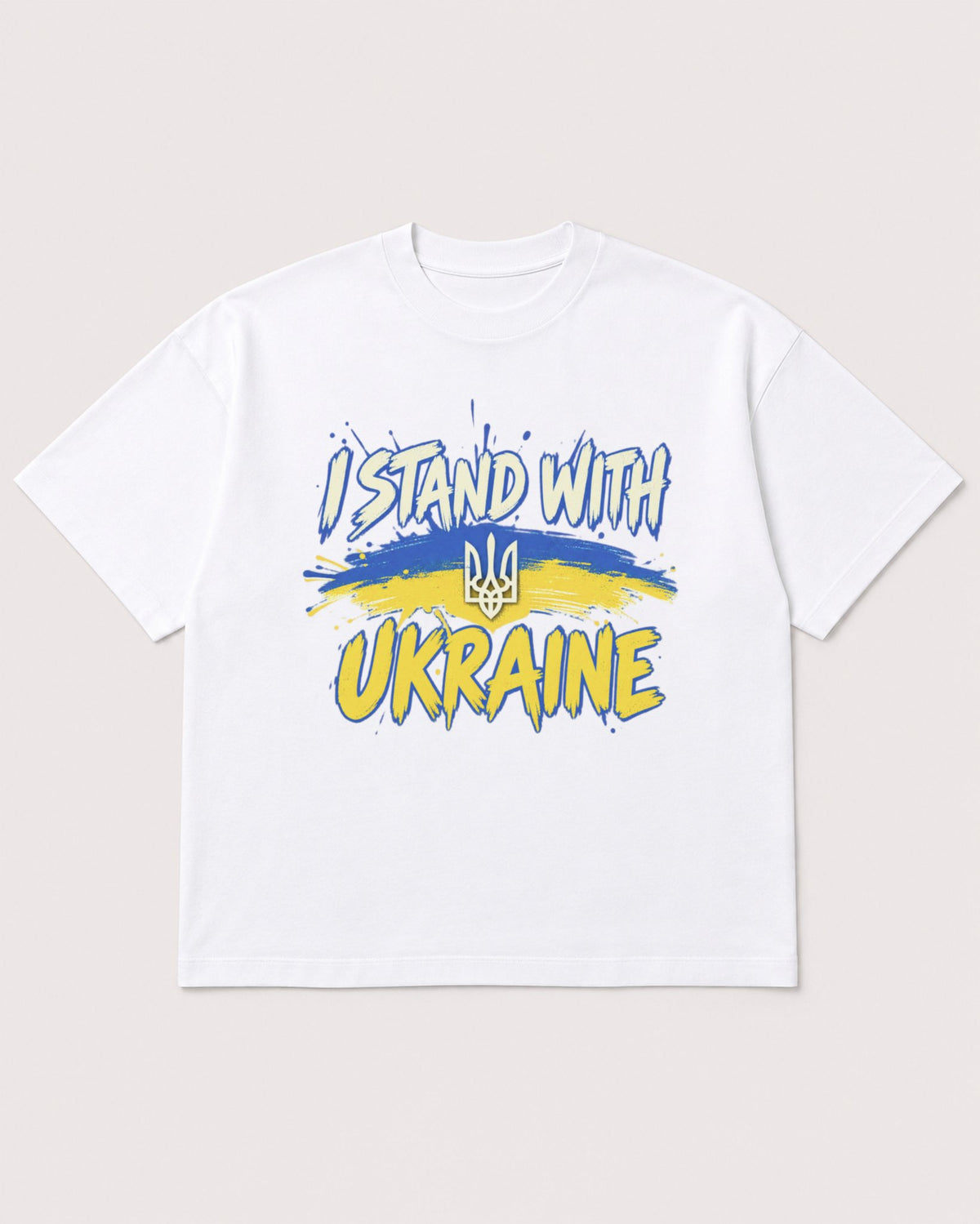 Mockup Boxy Heavyweight Tee White product
