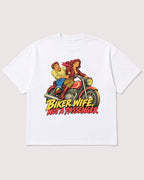 Mockup Boxy Heavyweight Tee White product