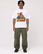 Mockup Boxy Heavyweight Tee White male full-body 04