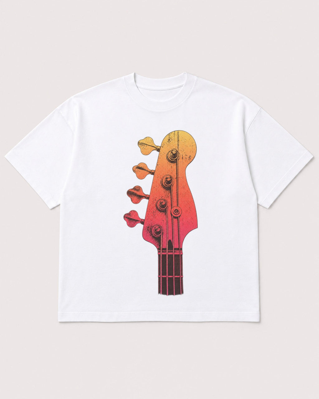 Mockup Boxy Heavyweight Tee White product