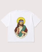 Mockup Boxy Heavyweight Tee White product