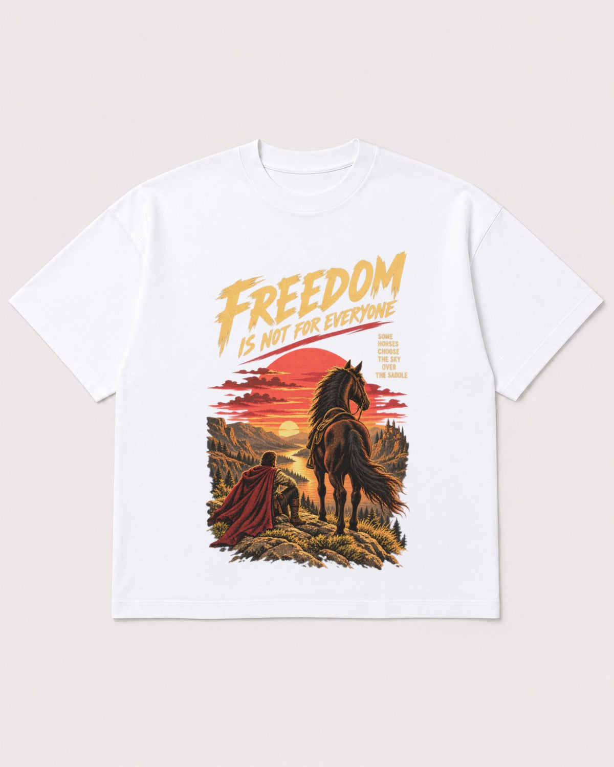 Mockup Boxy Heavyweight Tee White product
