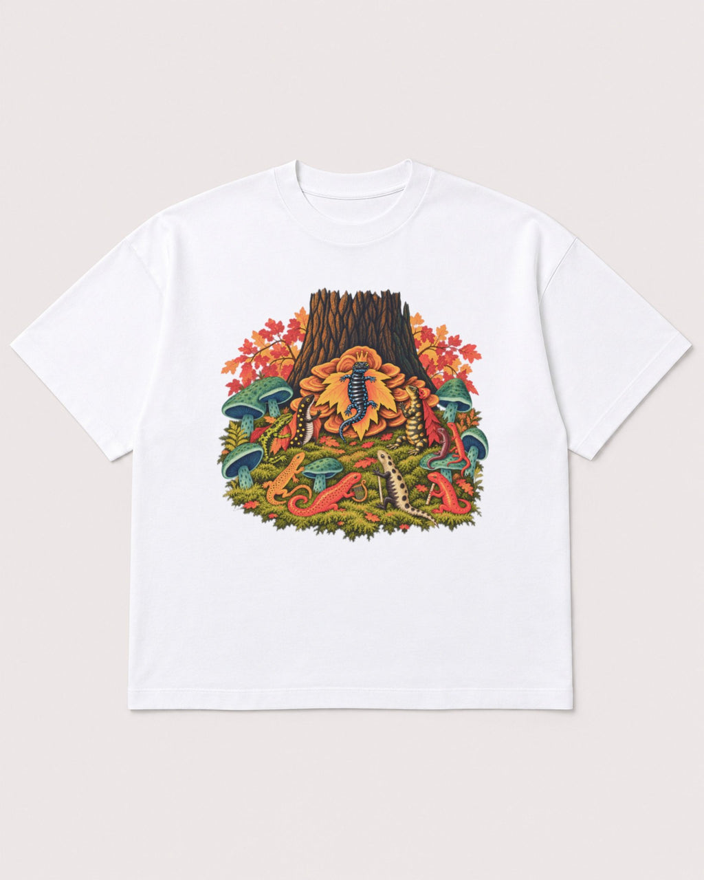 Mockup Boxy Heavyweight Tee White product