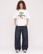 Mockup Boxy Heavyweight Tee White female full-body 09