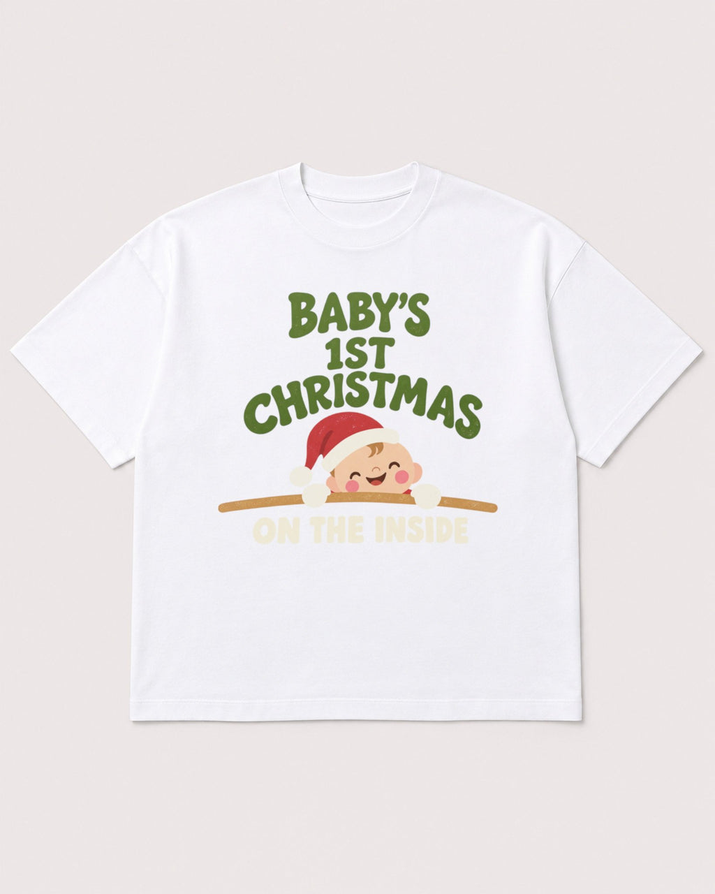 Mockup Boxy Heavyweight Tee White product