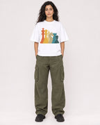 Mockup Boxy Heavyweight Tee White female full-body 07