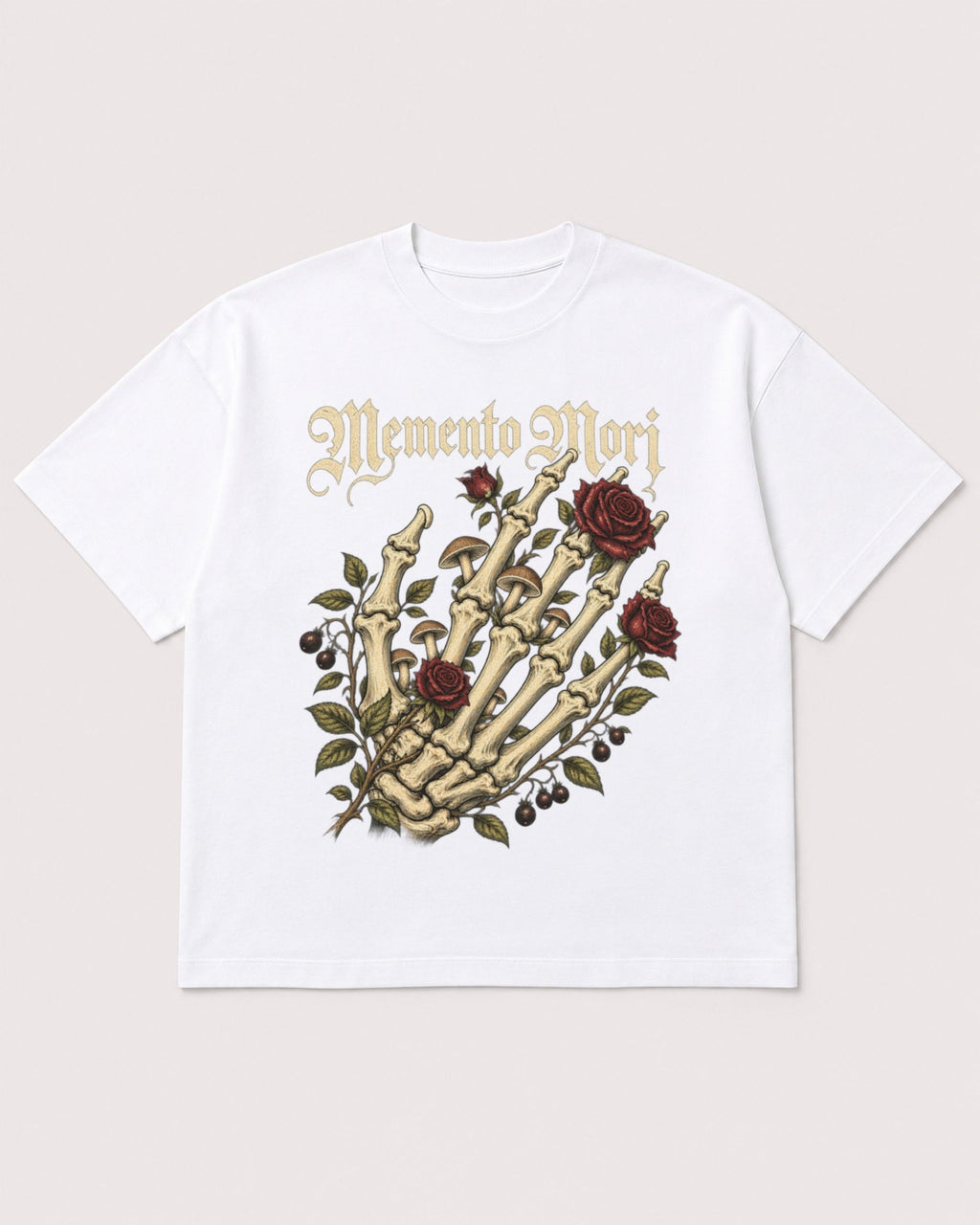 Mockup Boxy Heavyweight Tee White product