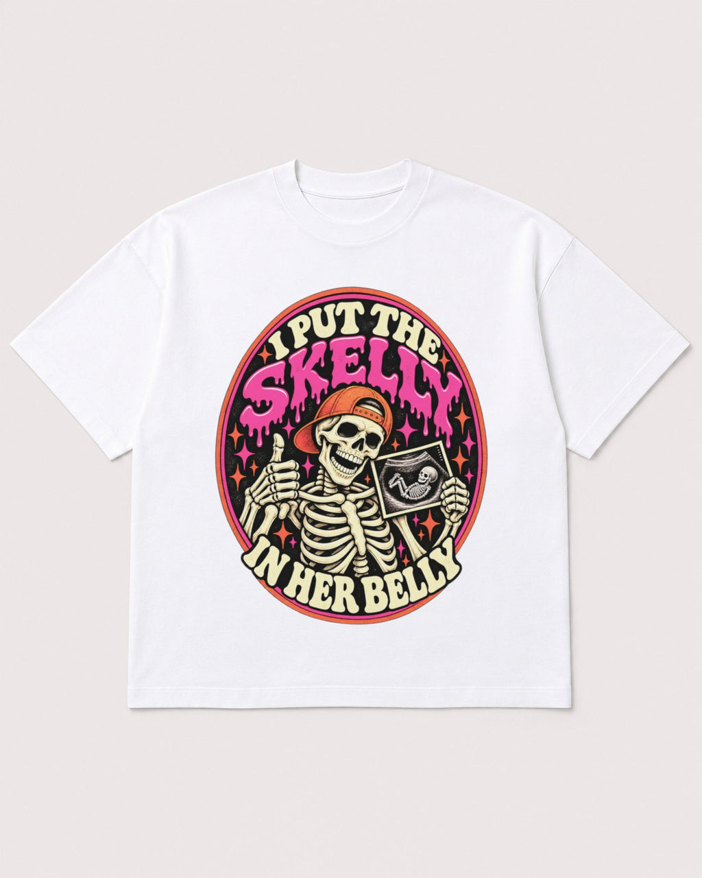 Mockup Boxy Heavyweight Tee White product