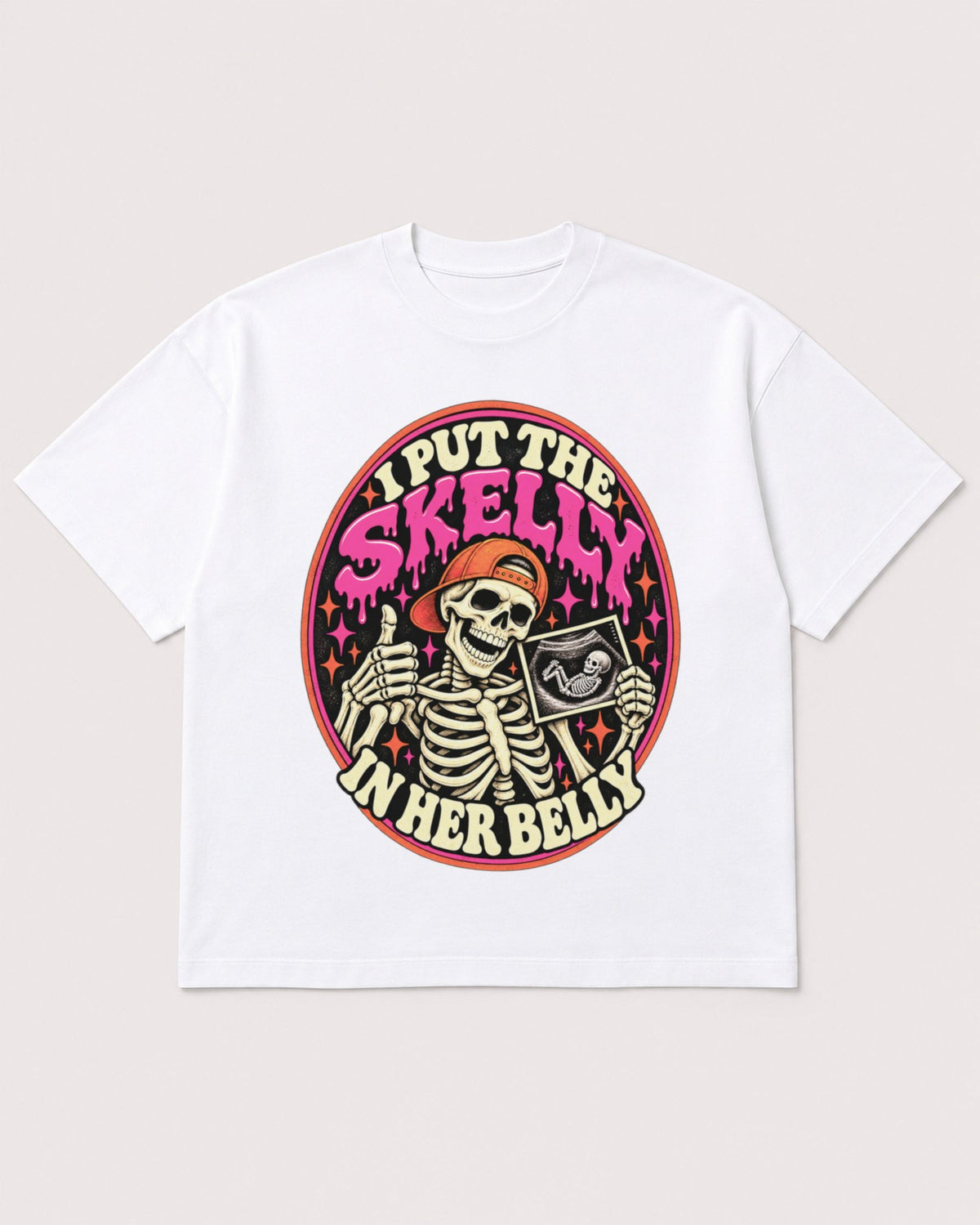 Mockup Boxy Heavyweight Tee White product